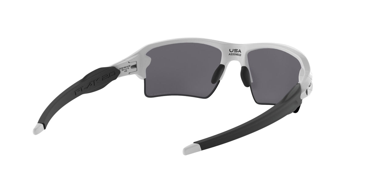 Oakley Flak 2.0 Xl 0OO9188 918881 59 Polished White / Prizm Black Polarized 59
