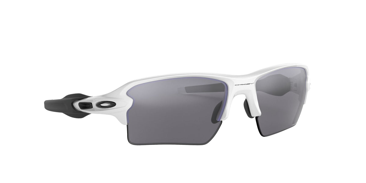 Oakley Flak 2.0 Xl 0OO9188 918881 59 Polished White / Prizm Black Polarized 59