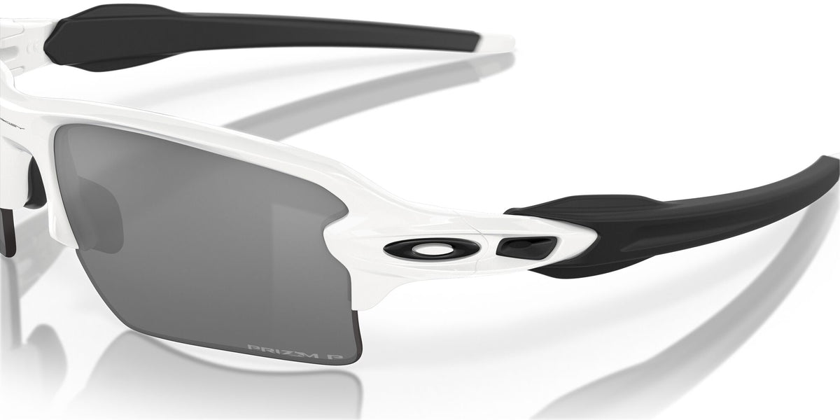 Oakley Flak 2.0 Xl 0OO9188 918881 59 Polished White / Prizm Black Polarized 59