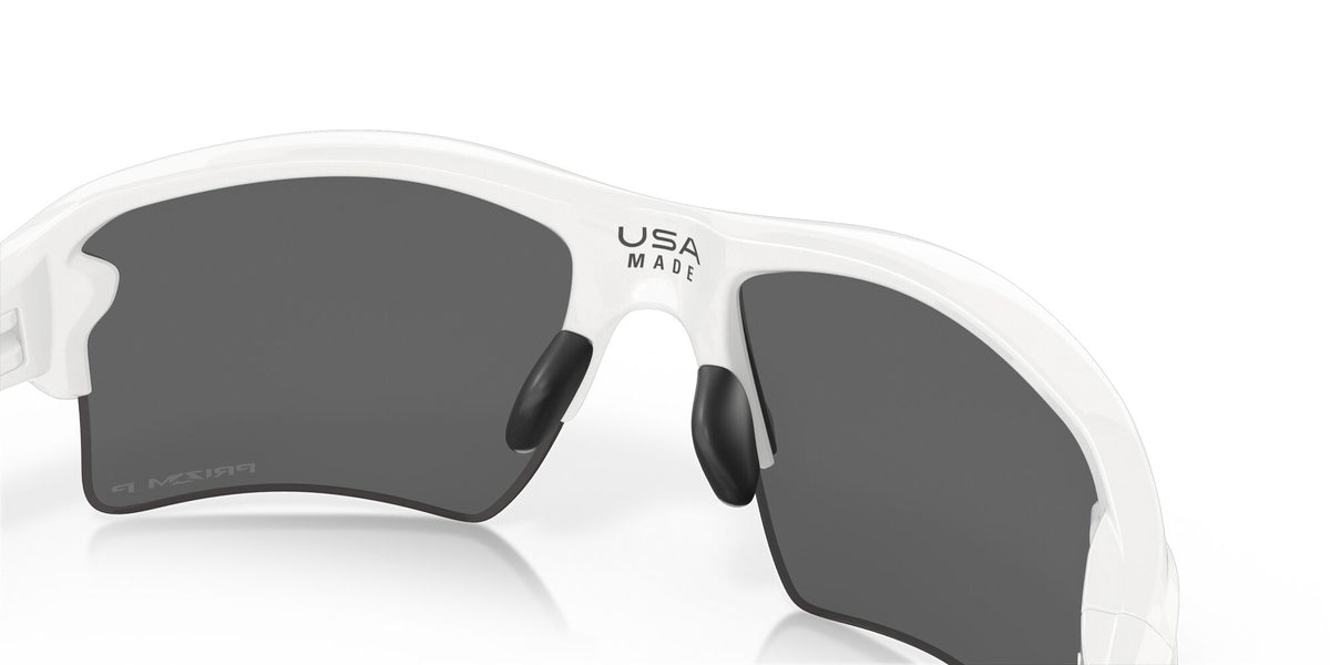 Oakley Flak 2.0 Xl 0OO9188 918881 59 Polished White / Prizm Black Polarized 59