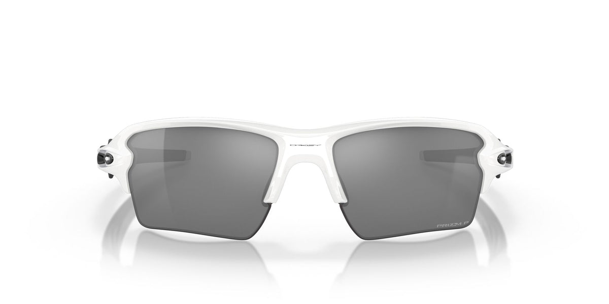 Oakley Flak 2.0 Xl 0OO9188 918881 59 Polished White / Prizm Black Polarized 59