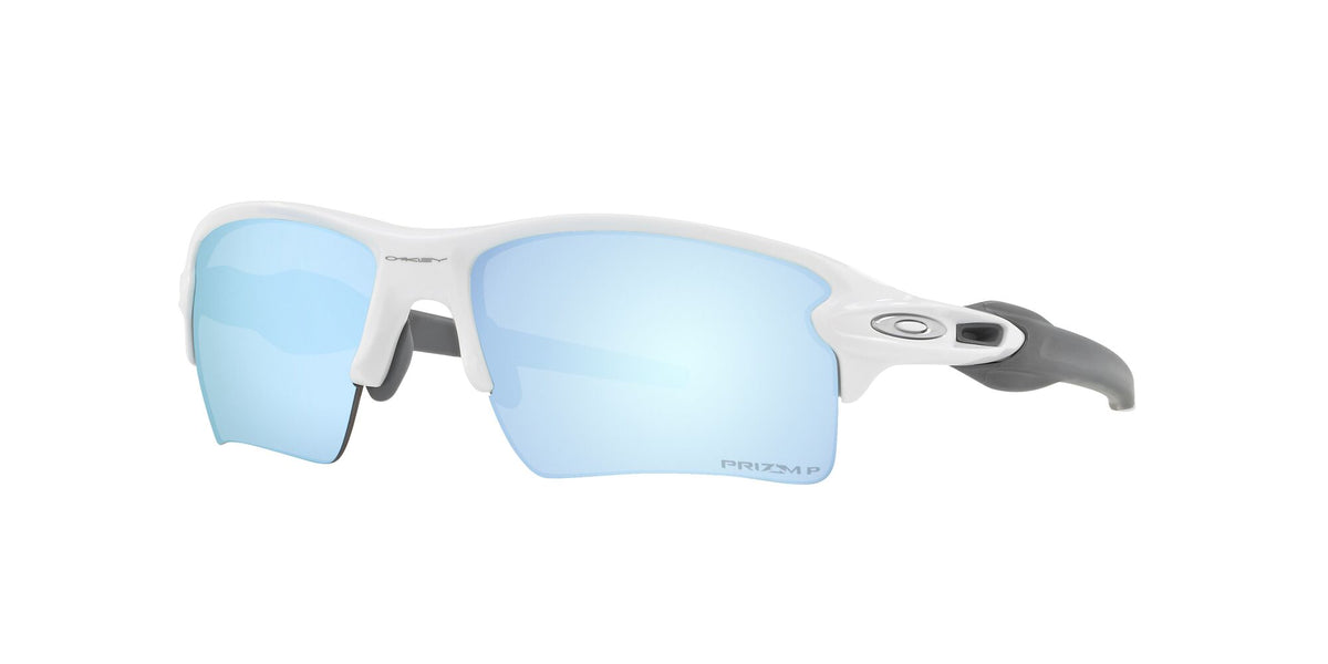 Oakley Flak 2.0 Xl 0OO9188 918882 59 Polished White / Prizm Deep Water Polarized 59