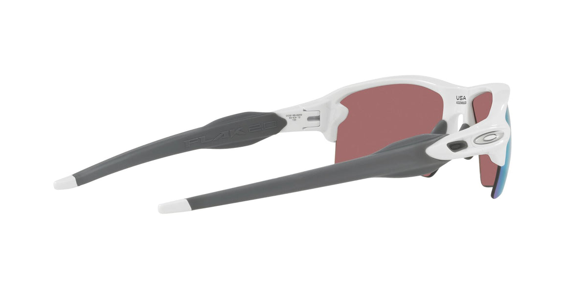 Oakley Flak 2.0 Xl 0OO9188 918882 59 Polished White / Prizm Deep Water Polarized 59