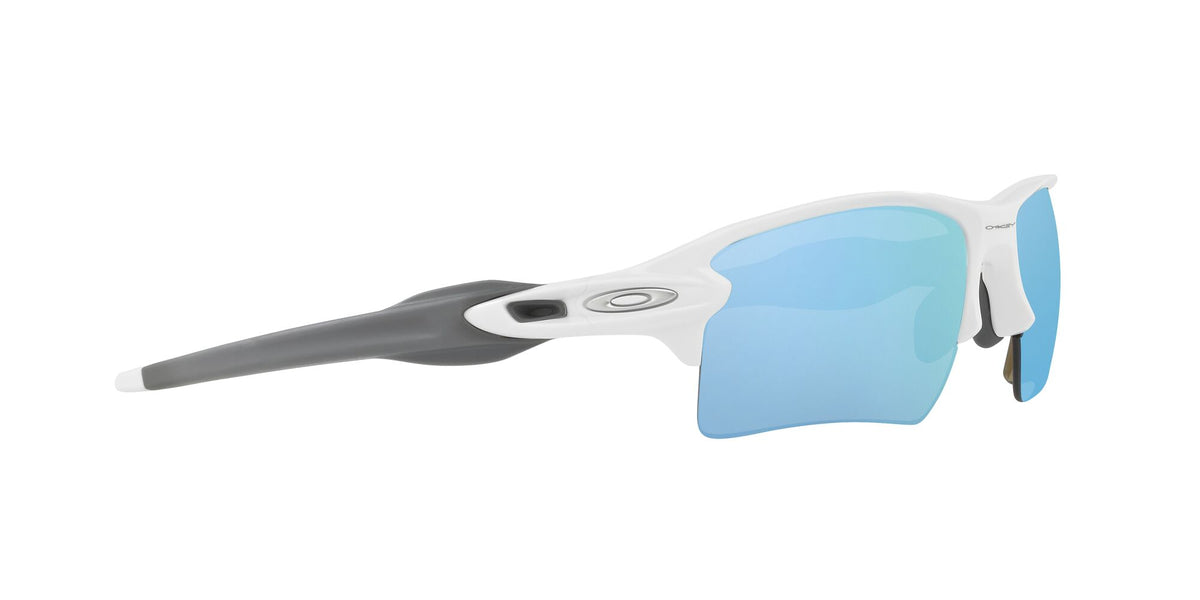 Oakley Flak 2.0 Xl 0OO9188 918882 59 Polished White / Prizm Deep Water Polarized 59