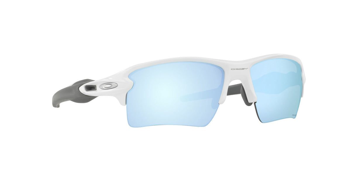 Oakley Flak 2.0 Xl 0OO9188 918882 59 Polished White / Prizm Deep Water Polarized 59