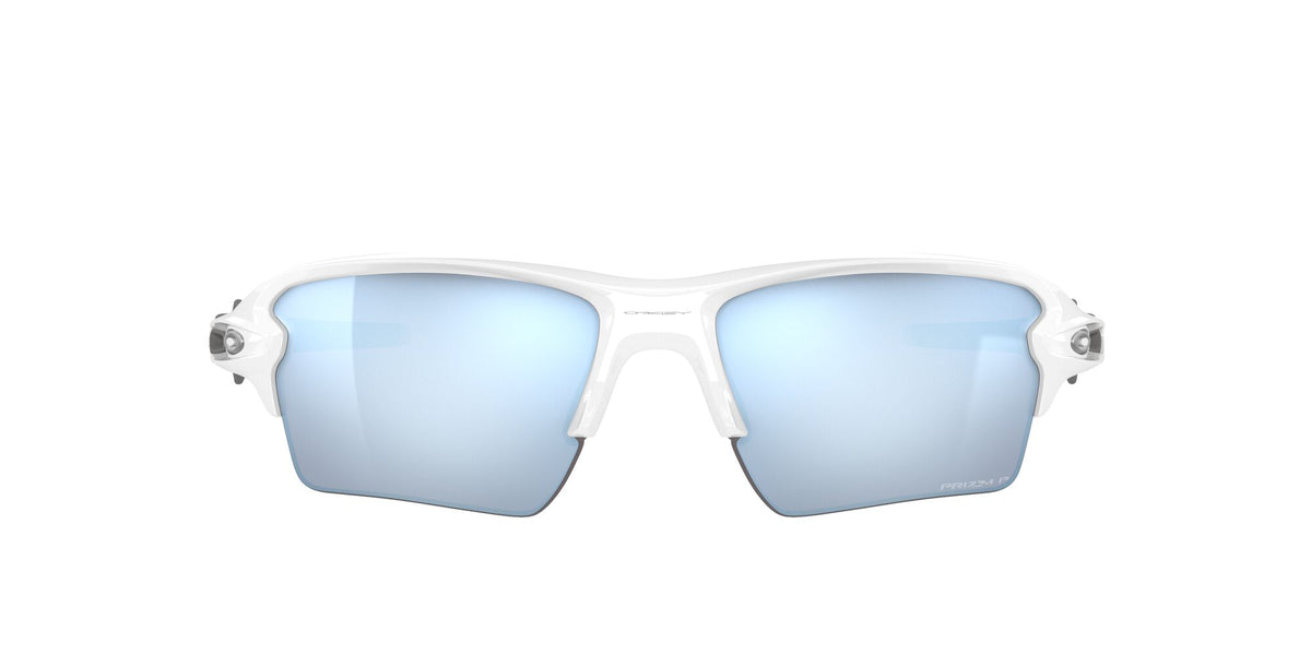Oakley Flak 2.0 Xl 0OO9188 918882 59 Polished White / Prizm Deep Water Polarized 59