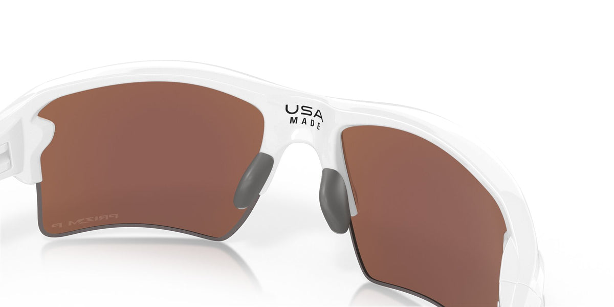 Oakley Flak 2.0 Xl 0OO9188 918882 59 Polished White / Prizm Deep Water Polarized 59