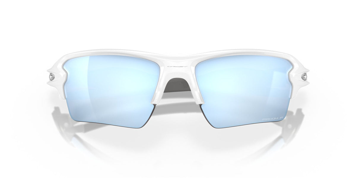 Oakley Flak 2.0 Xl 0OO9188 918882 59 Polished White / Prizm Deep Water Polarized 59