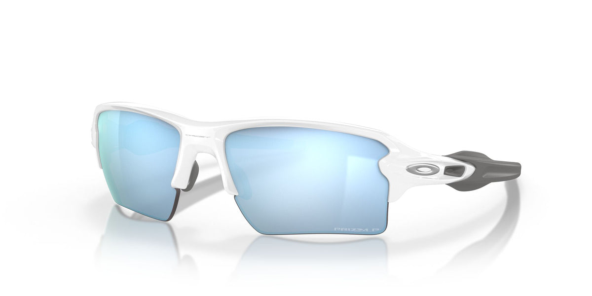 Oakley Flak 2.0 Xl 0OO9188 918882 59 Polished White / Prizm Deep Water Polarized 59