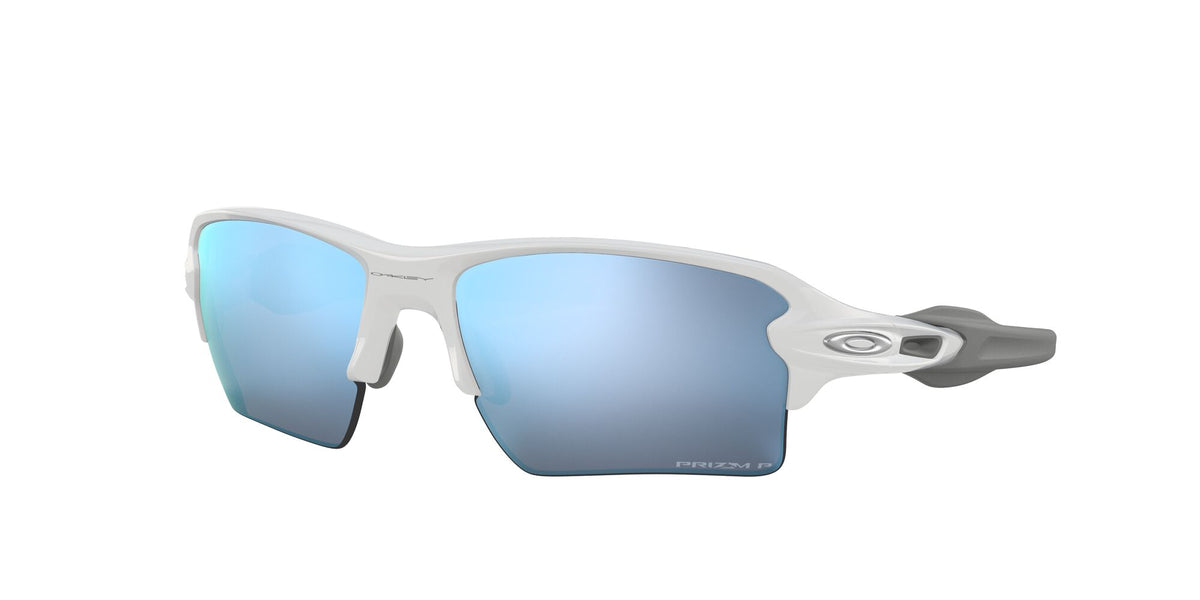Oakley Flak 2.0 Xl 0OO9188 918882 59 Polished White / Prizm Deep Water Polarized 59