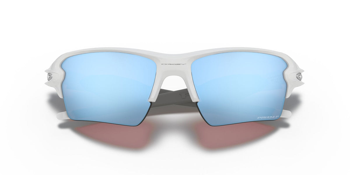 Oakley Flak 2.0 Xl 0OO9188 918882 59 Polished White / Prizm Deep Water Polarized 59