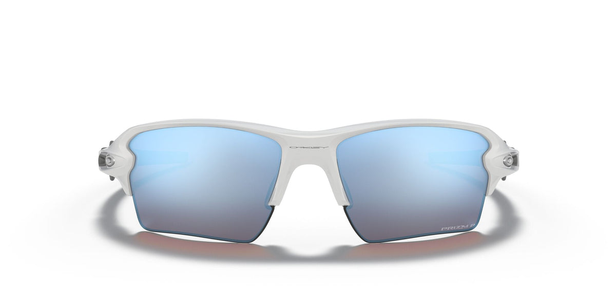 Oakley Flak 2.0 Xl 0OO9188 918882 59 Polished White / Prizm Deep Water Polarized 59