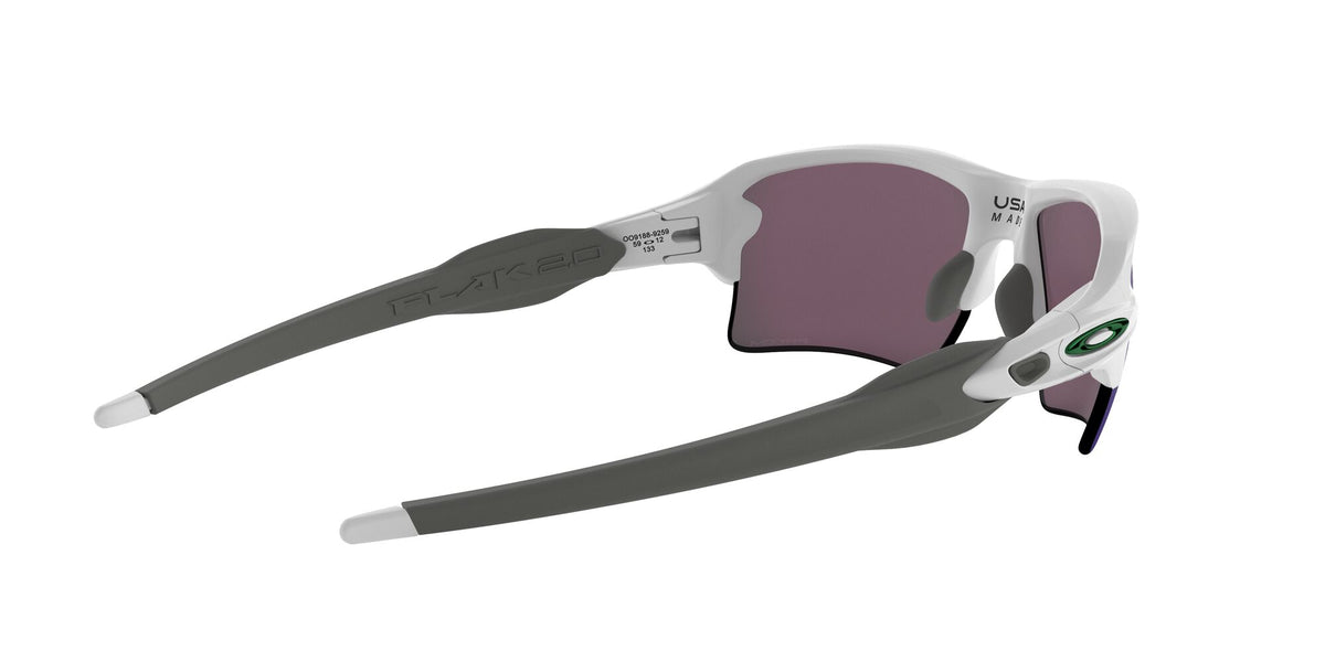 Oakley Flak 2.0 Xl 0OO9188 918892 59 Polished White / Prizm Jade 59