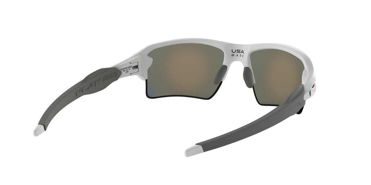 Oakley Flak 2.0 Xl 0OO9188 918893 59 Polished White / Prizm Ruby 59
