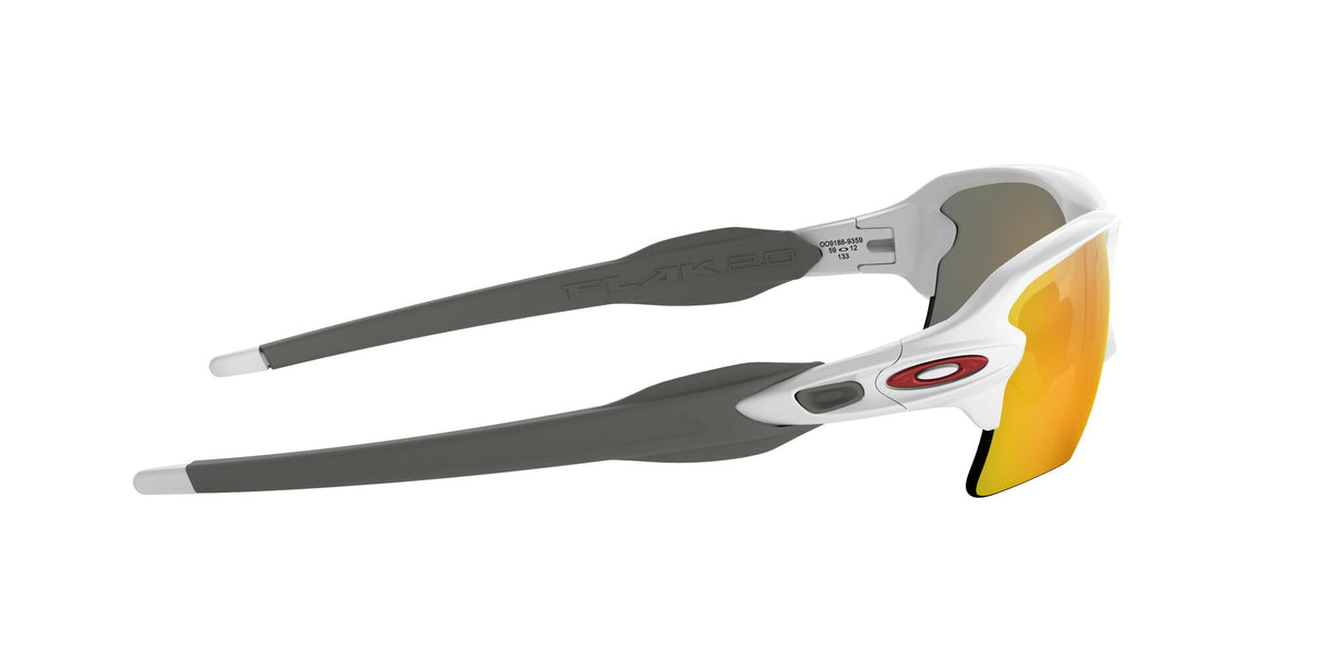 Oakley Flak 2.0 Xl 0OO9188 918893 59 Polished White / Prizm Ruby 59