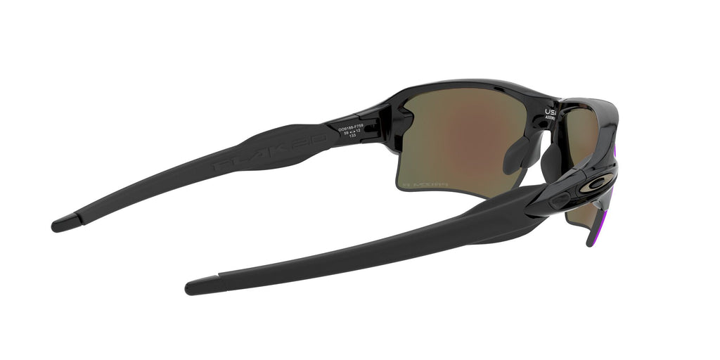 Oakley Flak 2.0 Xl 0OO9188 9188F7 59 Polished Black / Prizm Sapphire Polarized 59