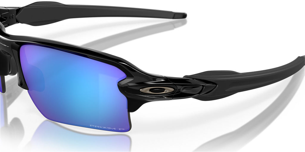 Oakley Flak 2.0 Xl 0OO9188 9188F7 59 Polished Black / Prizm Sapphire Polarized 59