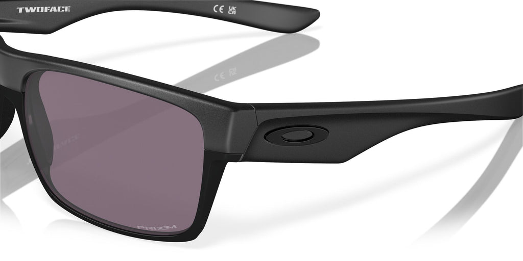 Oakley Twoface 0OO9189 918942 60 Steel / Prizm Grey 60 / Plastic / Plastic