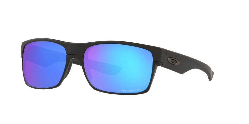 Oakley Twoface 0OO9189 918946 60 Matte Black / Prizm Sapphire Polarized 60 / Plastic / Plastic