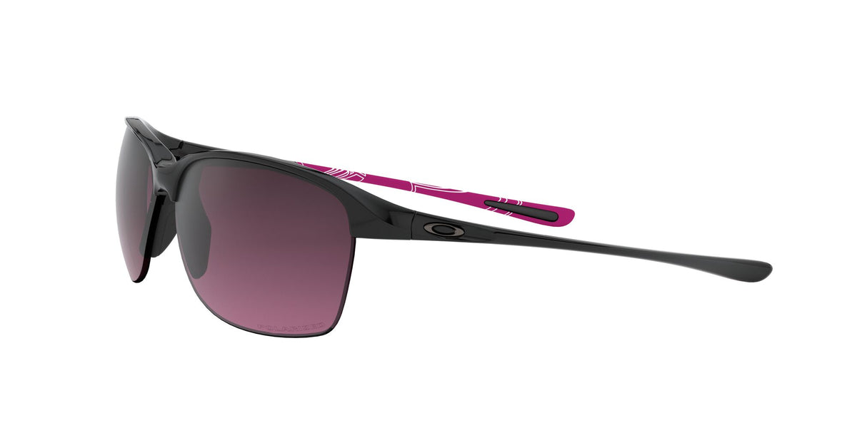 Oakley Unstoppable 0OO9191 919110 65 Polished Black / Rose Gradient Polarized 65 / Polycarbonate / O_matter / Nylon
