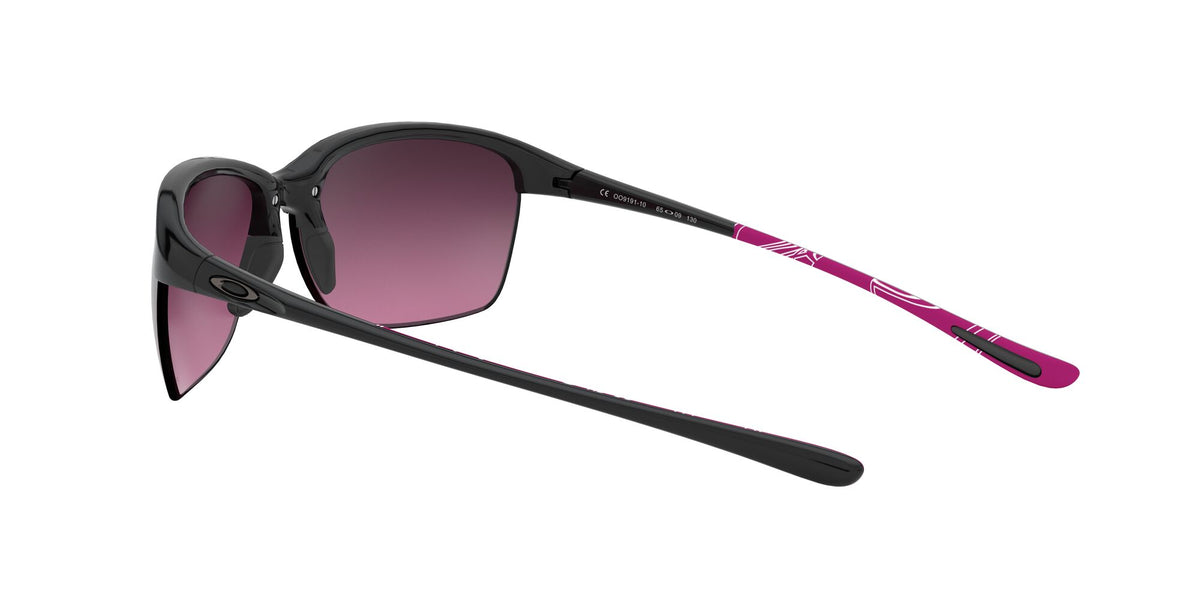 Oakley Unstoppable 0OO9191 919110 65 Polished Black / Rose Gradient Polarized 65 / Polycarbonate / O_matter / Nylon