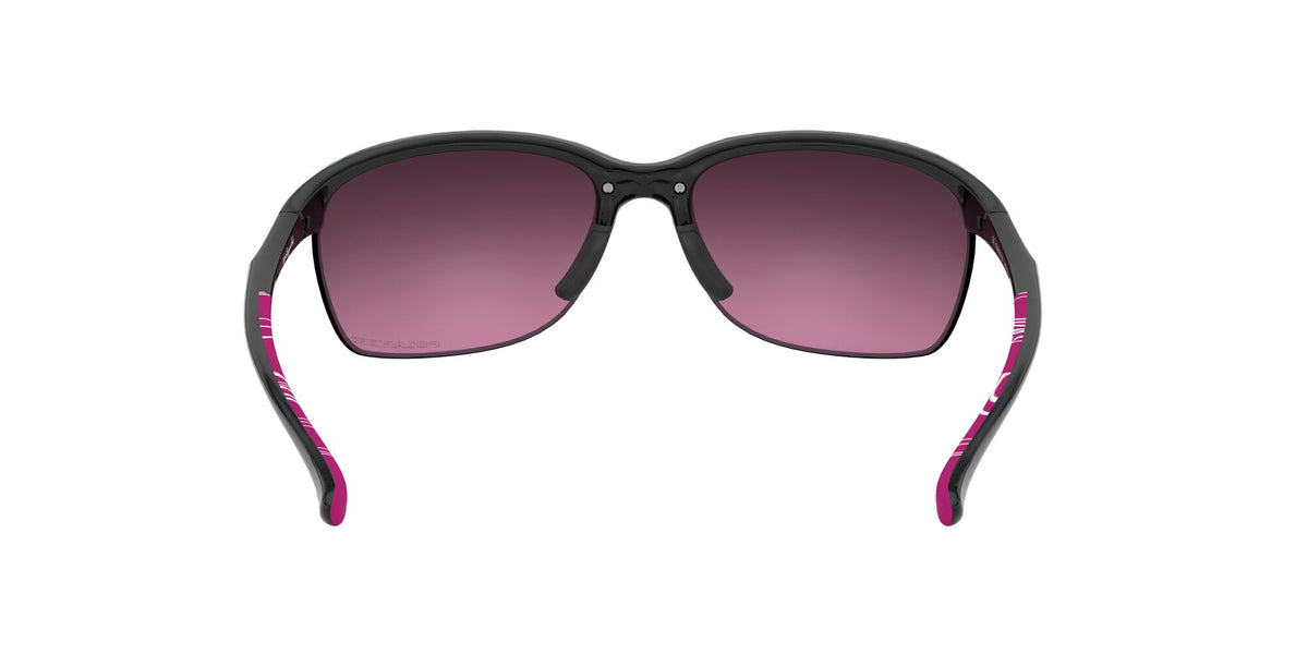 Oakley Unstoppable 0OO9191 919110 65 Polished Black / Rose Gradient Polarized 65 / Polycarbonate / O_matter / Nylon