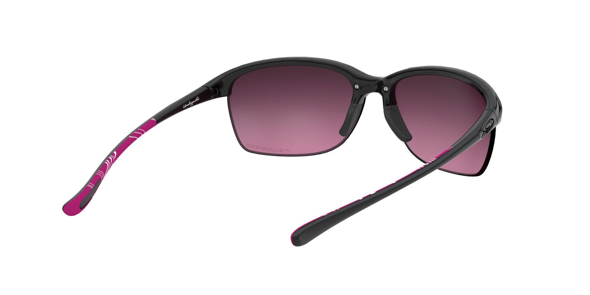Oakley Unstoppable 0OO9191 919110 65 Polished Black / Rose Gradient Polarized 65 / Polycarbonate / O_matter / Nylon
