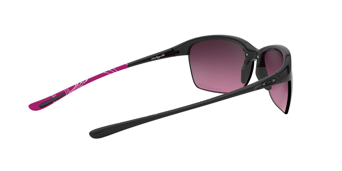 Oakley Unstoppable 0OO9191 919110 65 Polished Black / Rose Gradient Polarized 65 / Polycarbonate / O_matter / Nylon