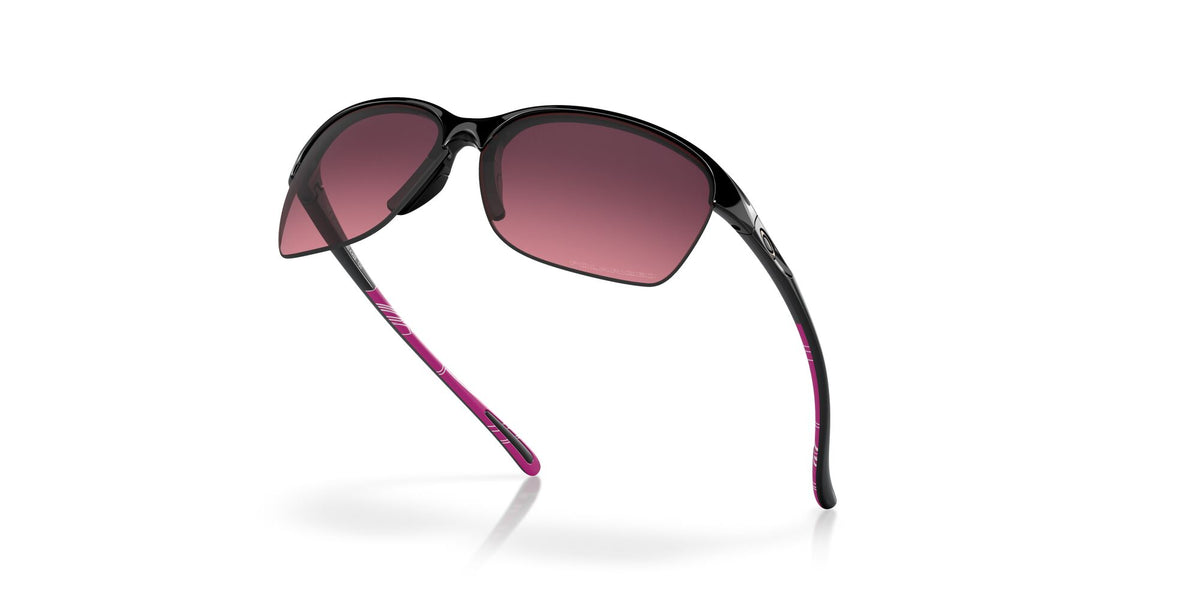 Oakley Unstoppable 0OO9191 919110 65 Polished Black / Rose Gradient Polarized 65 / Polycarbonate / O_matter / Nylon