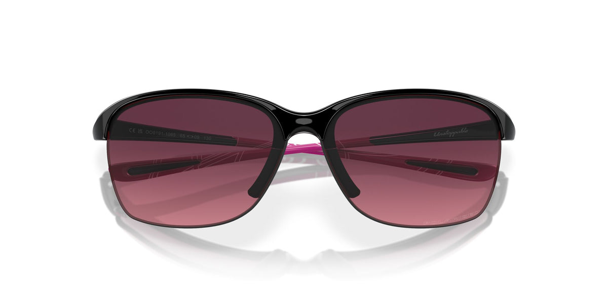 Oakley Unstoppable 0OO9191 919110 65 Polished Black / Rose Gradient Polarized 65 / Polycarbonate / O_matter / Nylon
