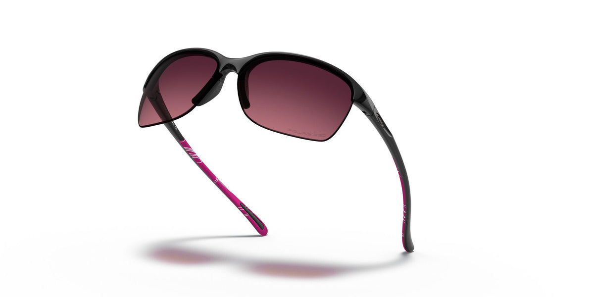 Oakley Unstoppable 0OO9191 919110 65 Polished Black / Rose Gradient Polarized 65 / Polycarbonate / O_matter / Nylon