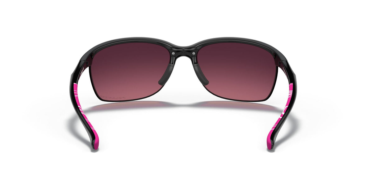 Oakley Unstoppable 0OO9191 919110 65 Polished Black / Rose Gradient Polarized 65 / Polycarbonate / O_matter / Nylon
