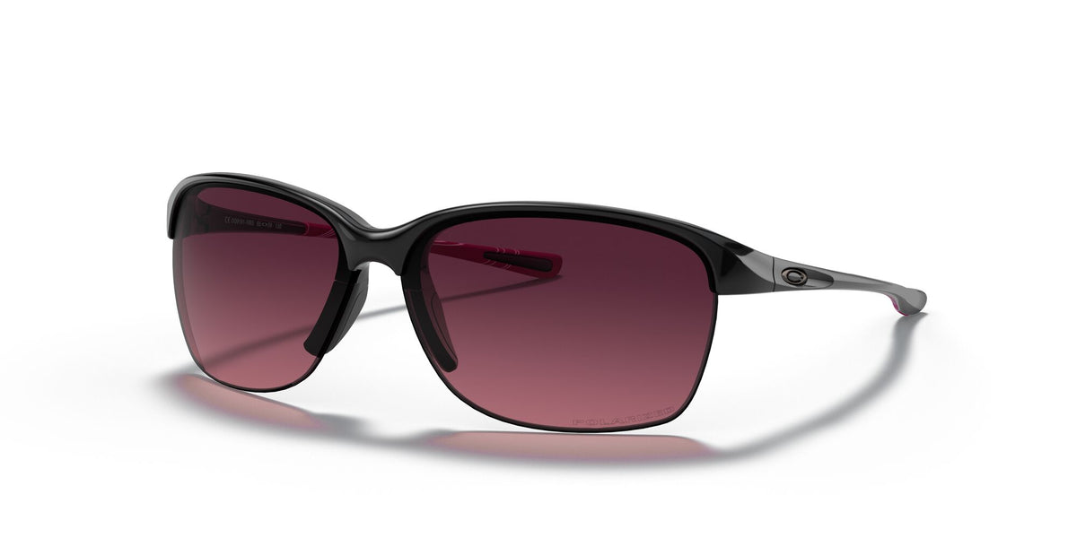 Oakley Unstoppable 0OO9191 919110 65 Polished Black / Rose Gradient Polarized 65 / Polycarbonate / O_matter / Nylon