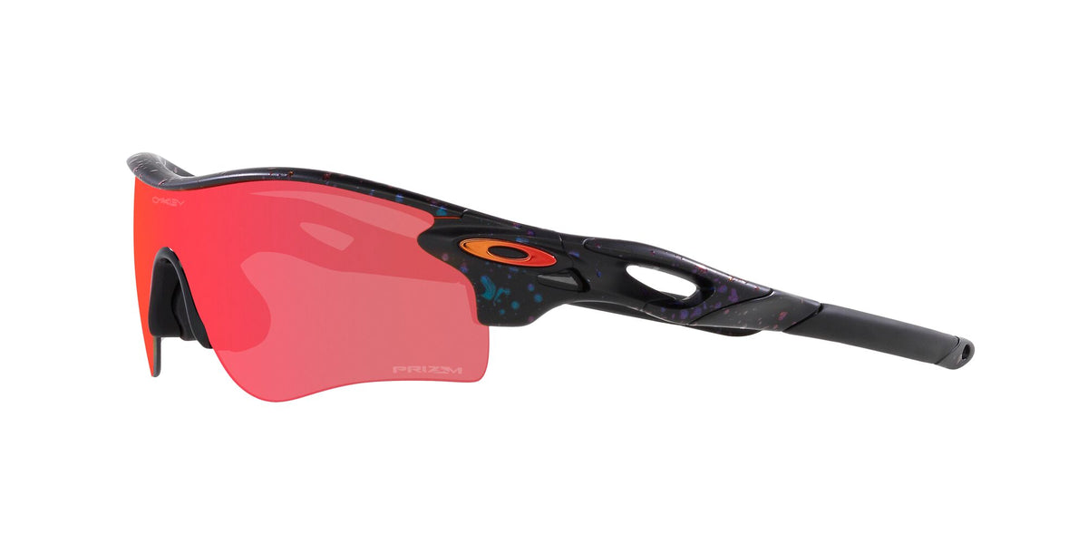 OO 9206 Oakley Radarlock Path (A) Matte Green Purple Colorshift Splatter / Prizm Trail Torch 38 38 / Polycarbonate / O_matter /