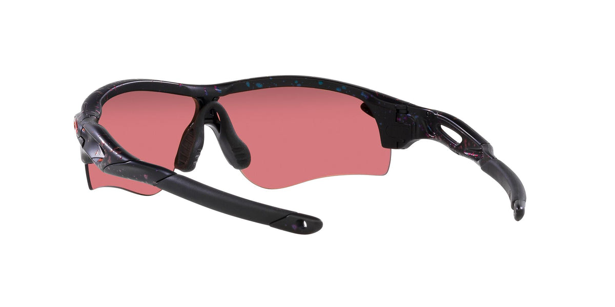 OO 9206 Oakley Radarlock Path (A) Matte Green Purple Colorshift Splatter / Prizm Trail Torch 38 38 / Polycarbonate / O_matter /