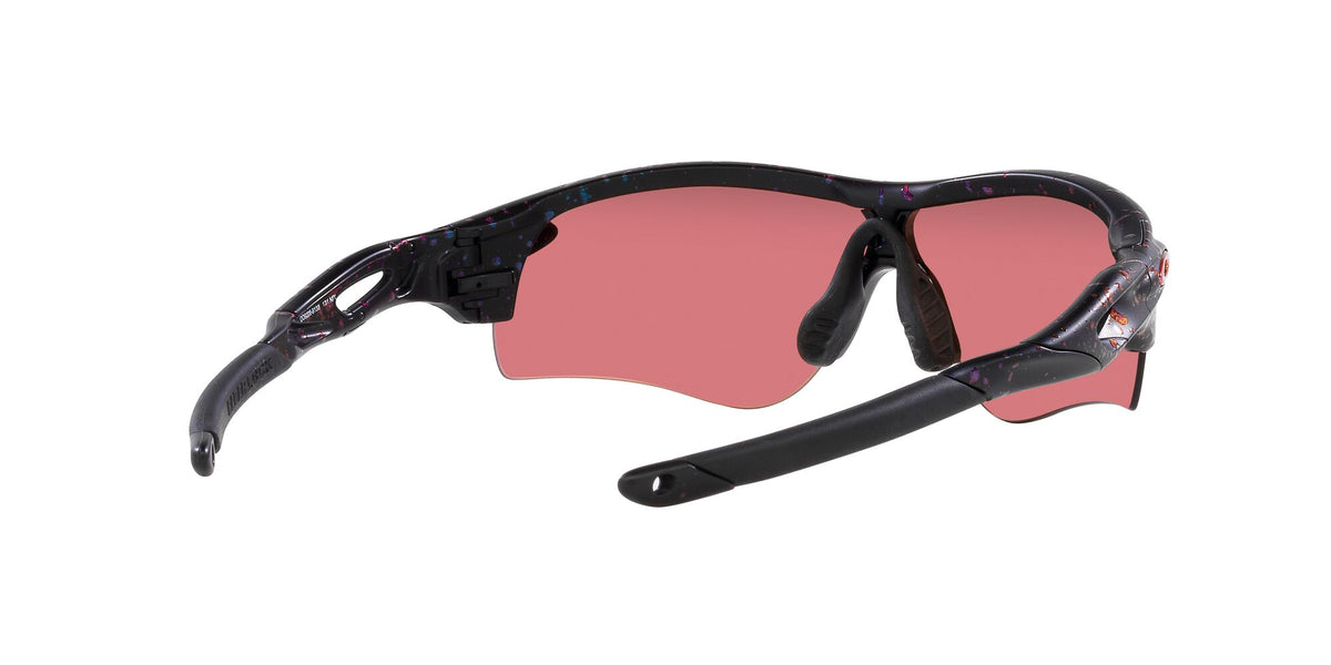 OO 9206 Oakley Radarlock Path (A) Matte Green Purple Colorshift Splatter / Prizm Trail Torch 38 38 / Polycarbonate / O_matter /