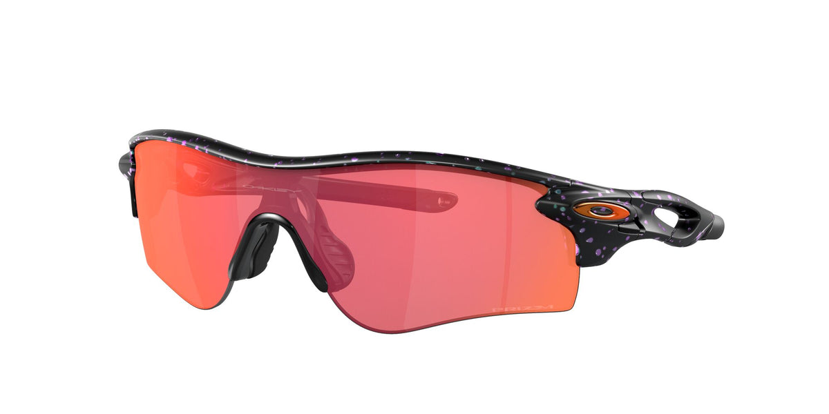 OO 9206 Oakley Radarlock Path (A) Matte Green Purple Colorshift Splatter / Prizm Trail Torch 38 38 / Polycarbonate / O_matter /
