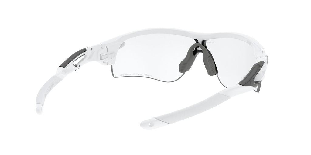 Oakley Radarlock Path (A) 0OO9206 920669 38 White Out / Clear to Black Iridium Photochromic 38 / Plastic / Plastic