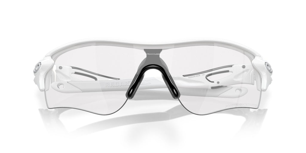 Oakley Radarlock Path (A) 0OO9206 920669 38 White Out / Clear to Black Iridium Photochromic 38 / Plastic / Plastic