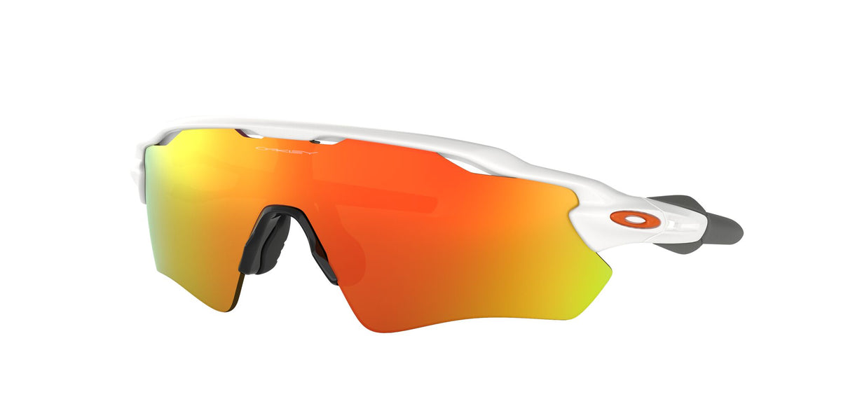 Oakley Radar Ev Path 0OO9208 920816 38 Polished White / Fire Iridium 38 / Polycarbonate / O_matter / Injected