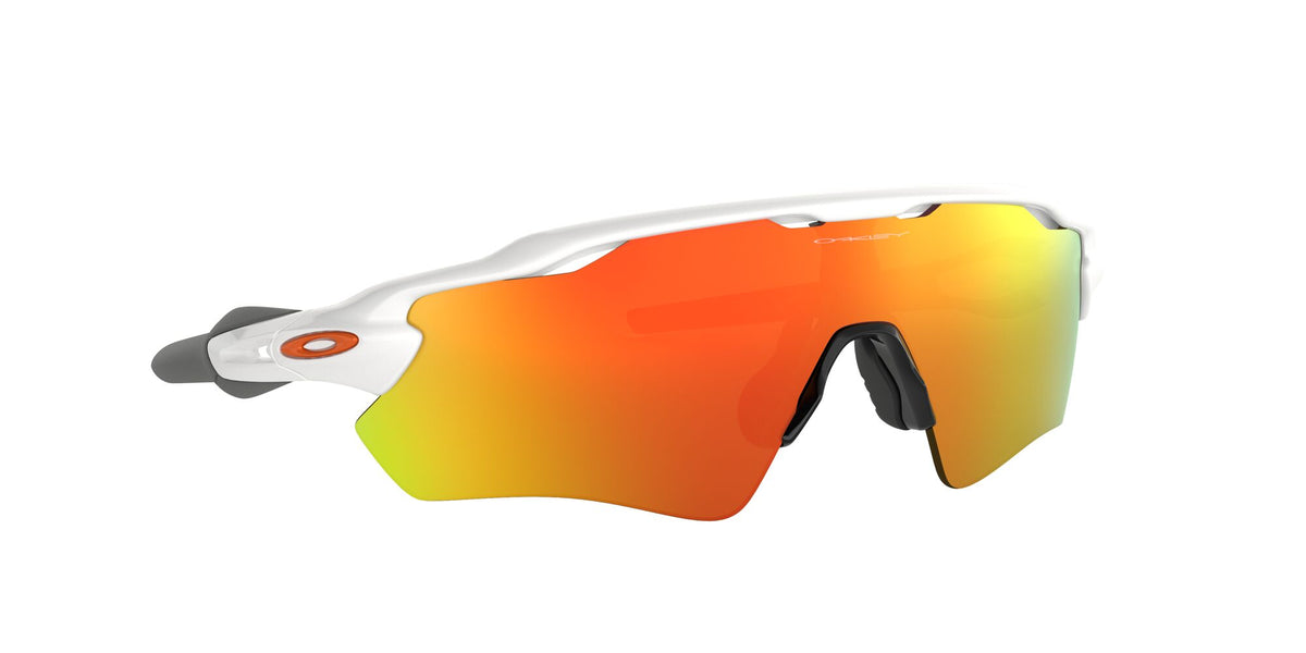 Oakley Radar Ev Path 0OO9208 920816 38 Polished White / Fire Iridium 38 / Polycarbonate / O_matter / Injected