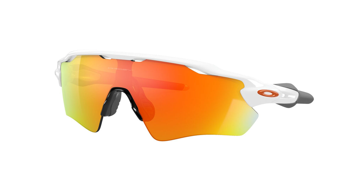 Oakley Radar Ev Path 0OO9208 920816 38 Polished White / Fire Iridium 38 / Polycarbonate / O_matter / Injected