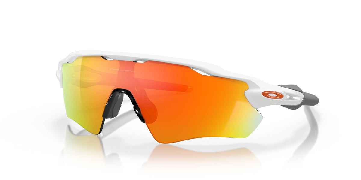 Oakley Radar Ev Path 0OO9208 920816 38 Polished White / Fire Iridium 38 / Polycarbonate / O_matter / Injected