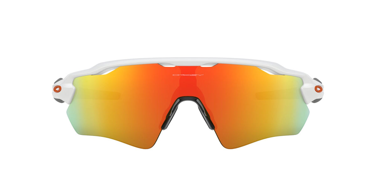 Oakley Radar Ev Path 0OO9208 920816 38 Polished White / Fire Iridium 38 / Polycarbonate / O_matter / Injected