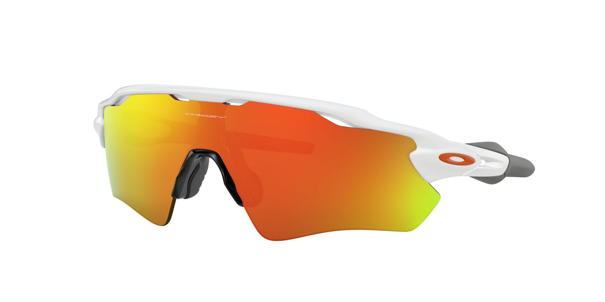 Oakley Radar Ev Path 0OO9208 920816 38 Polished White / Fire Iridium 38 / Polycarbonate / O_matter / Injected