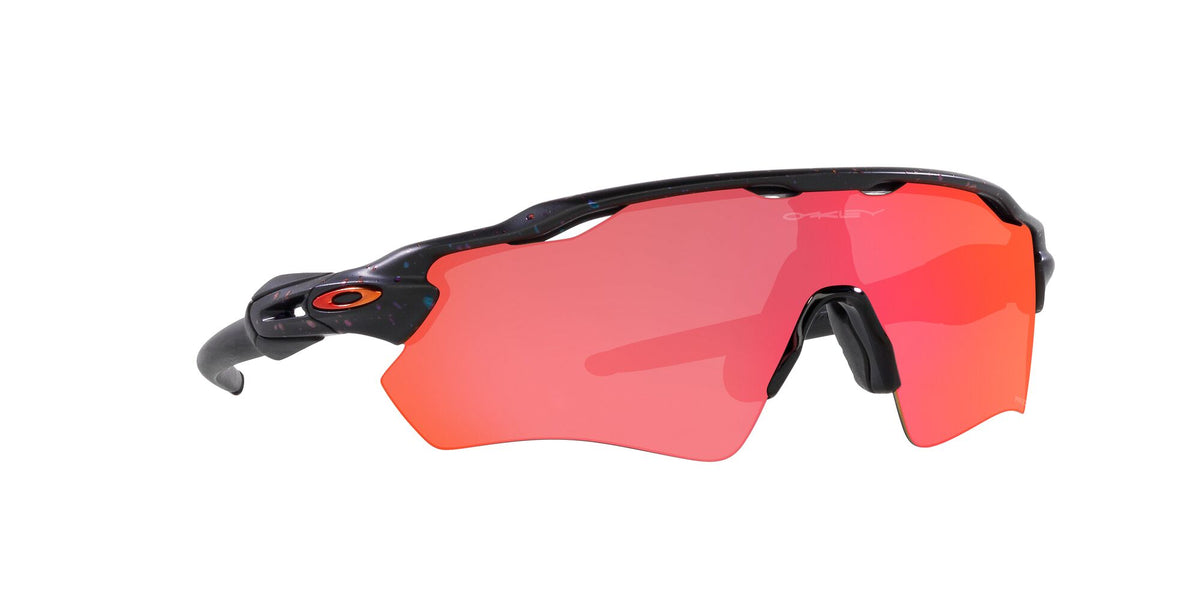 OO 9208 Oakley Radar Ev Path Matte Green Purple Colorshift Splatter / Prizm Trail Torch 38 38 / Polycarbonate / O_matter / Injected