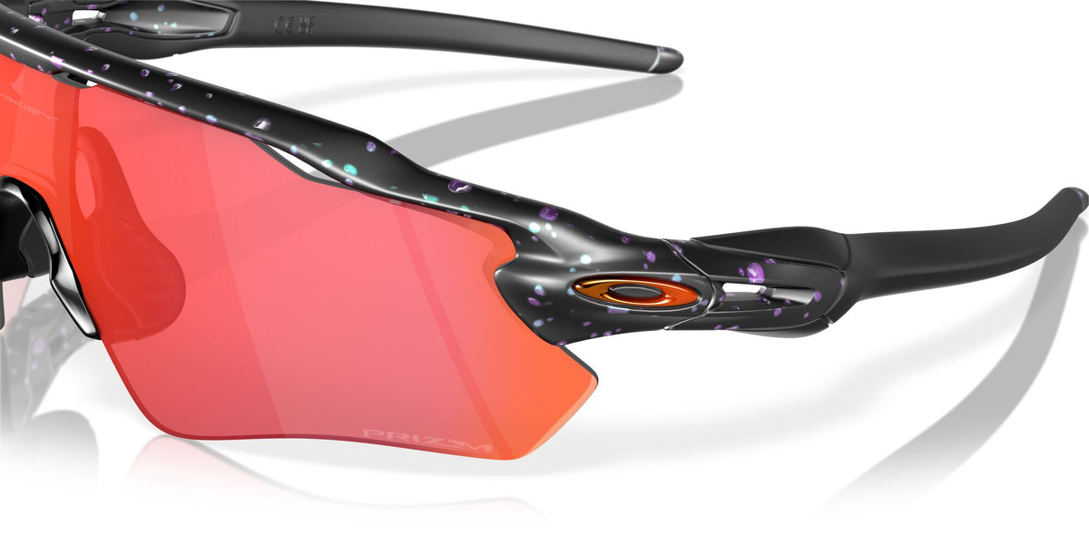 OO 9208 Oakley Radar Ev Path Matte Green Purple Colorshift Splatter / Prizm Trail Torch 38 38 / Polycarbonate / O_matter / Injected