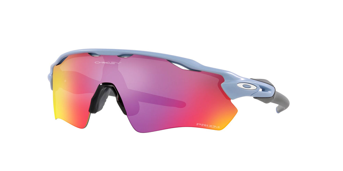 Oakley Radar Ev Path 0OO9208 9208E7 38 Matte Stonewash / Prizm Road 38 / Polycarbonate / O_matter / Injected