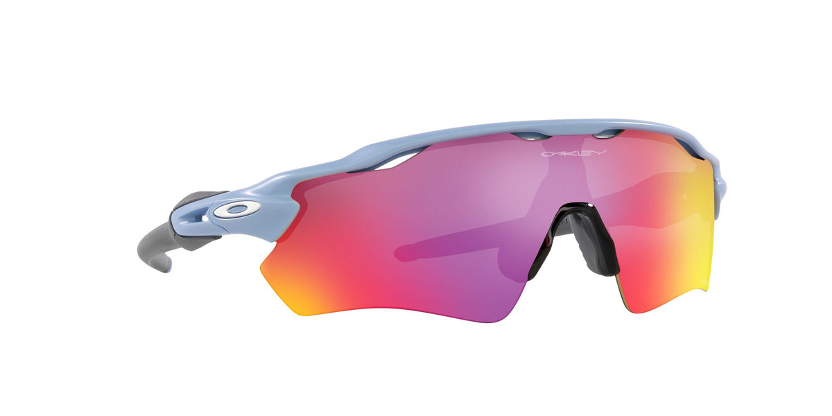 Oakley Radar Ev Path 0OO9208 9208E7 38 Matte Stonewash / Prizm Road 38 / Polycarbonate / O_matter / Injected