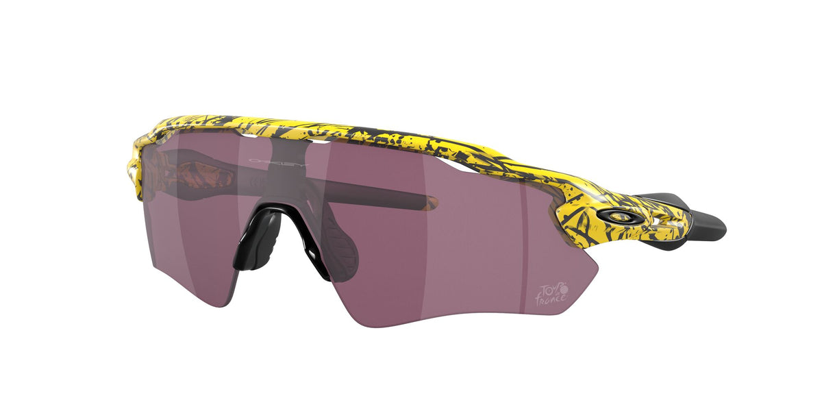 Oakley Radar Ev Path 0OO9208 9208E8 38 Tdf Splatter / Prizm Road Black 38 / Polycarbonate / O_matter / Injected